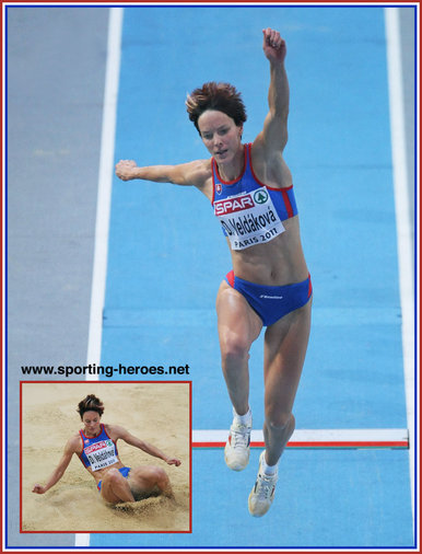 Dana Veldakova - Slovakia - 2009 & 2011 European Indoors Triple Jump medals.
