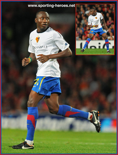 Jacques ZOUA - Basel 1893 FC - UEFA Champions League 2011/12