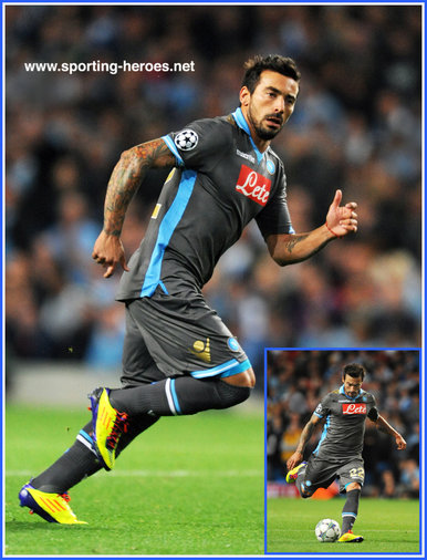 Ezequiel Lavezzi - Napoli - EUFA Champions League 2011/2012