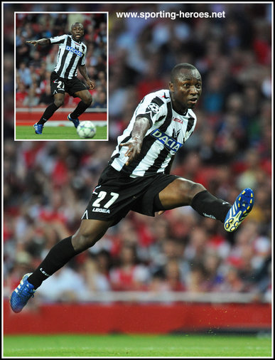 Pablo Armero - Udinese Calcio  - CHAMPIONS LEAGUE third qualifying round. Play-off.