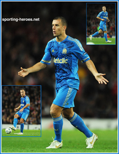 Benoit Cheyrou - Olympique De Marseille - UEFA Champions' League 2011/12