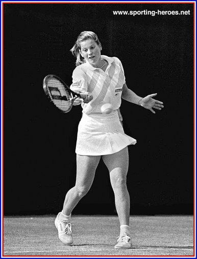 Kathy RINALDI STUNKEL - U.S.A. - Wimbledon 1985 (Semifinalist)