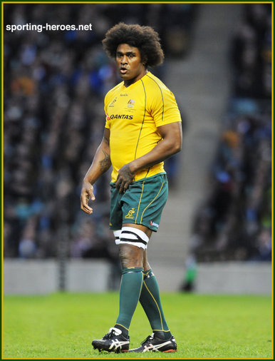 Radike  SAMO - Australia - International rugby union caps.