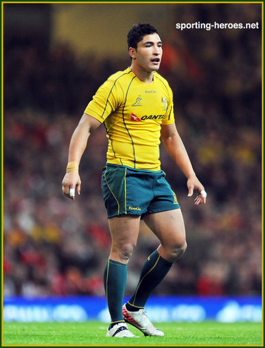Anthony FAINGA'A - Australia - International rugby union caps.