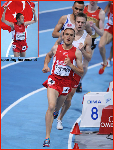 Kemal KOYUNCU - Turkey - 2011 European Indoor Championships 1500m silver.