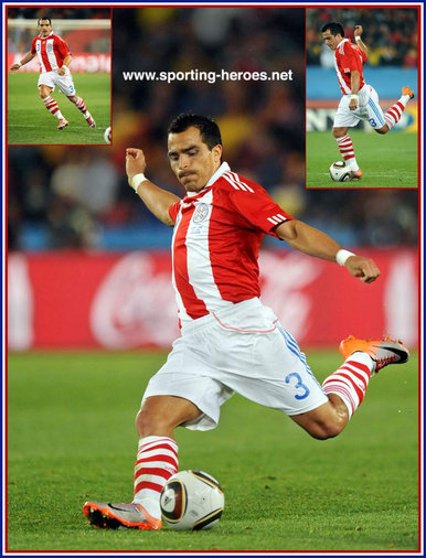 Claudio Morel - Paraguay - FIFA Copa del Mundo 2010 Octavos y Cuartos de finals.