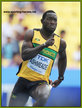 Nickel ASHMEADE - Jamaica - Fifth place 2011 World Championship 200m.