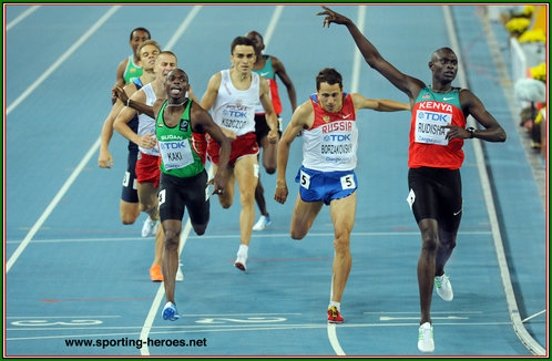 Abubaker KAKI - 2011 World Championships medal in 800m.