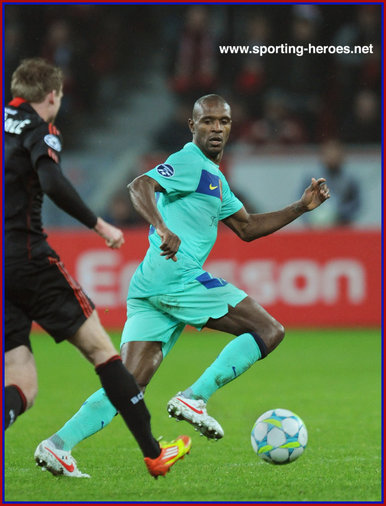 Eric Abidal - Barcelona - UEFA Champions League 2011/12.