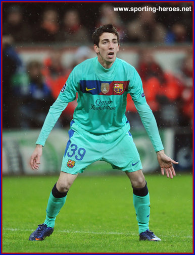 Isaac Cuenca - Barcelona - UEFA Champions League 2011/12.