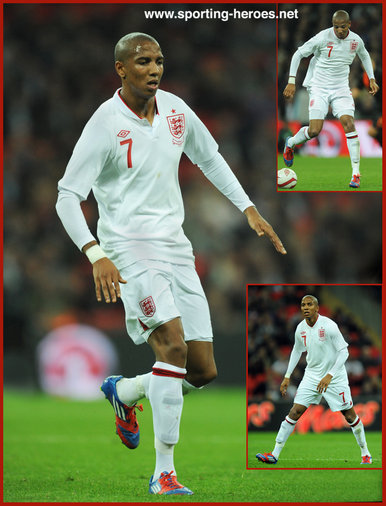 Ashley Young - England - England international appearances.