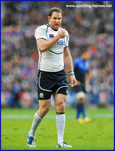 Graeme Morrison - Scotland - International rugby caps for Scotland.