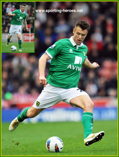 Elliott Ward - Norwich City FC - League Appearances