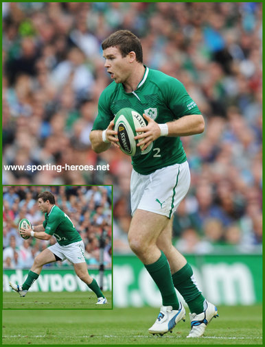 Gordon D'Arcy - Ireland (Rugby) - 2011 World Cup matches.