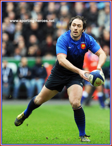 Julien DUPUY - France - International rugby matches for France.