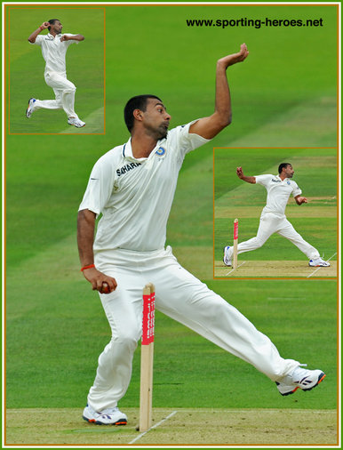 Praveen KUMAR - India - Test Record