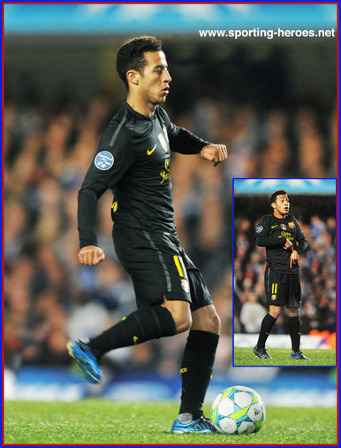 Thiago ALCANTARA - Barcelona - Champions League 2012 knock out matches.