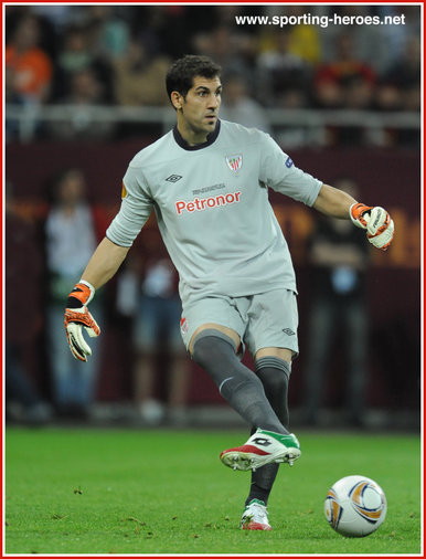 Gorka Iraizoz - Athletic Club (Bilbao) - 2012 Europa Cup Final (Bucharest)