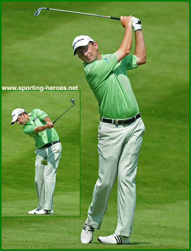 Peter Lawrie - Ireland - 4th. place at the 2012 European PGA Championship.