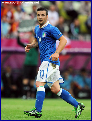 Antonio DI NATALE - Italian footballer - 2012 European Football Championships.