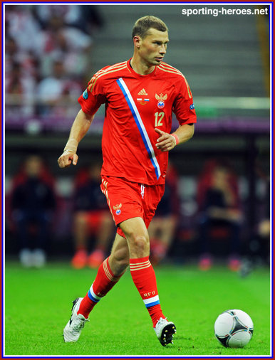 Aleksei Berezutsky - Russia - 2012 European Football Championships - Poland/Ukraine.