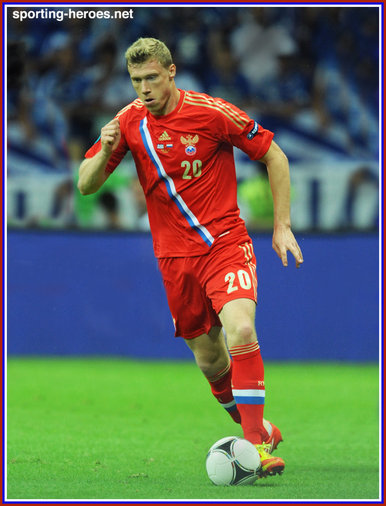 Pavel Pogrebnyak - Russia - 2012 European Football Championships - Poland/Ukraine.