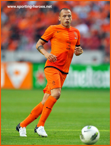 John Heitinga - Nederland - 2012 European Football Championships - Poland/Ukraine.
