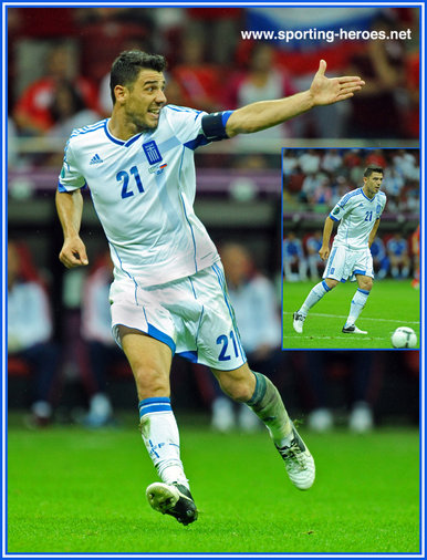 Konstantinos Katsouranis - Greece - 2012 European Football Championships - Poland/Ukraine.
