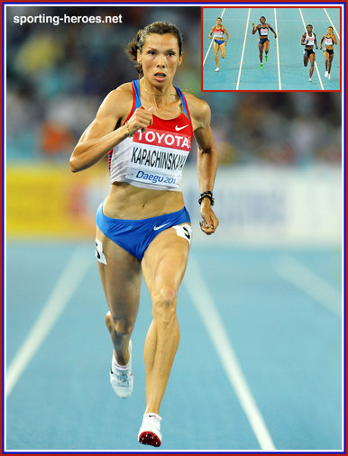 Anastasiya Kapachinskaya - Russia - 2011 World Championships 400m.