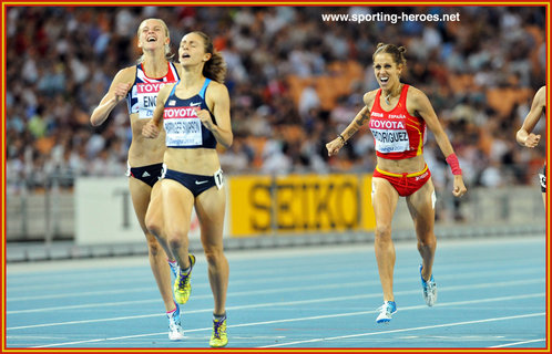 Natalia Rodriguez - Spain - 3rd. at 2011 World Championship in Daegu.