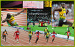 Usain BOLT - Jamaica - Bolt retains his Olympic 100m title in London.