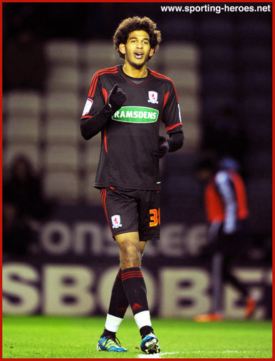 Faris HAROUN - Middlesbrough FC - League Appearances