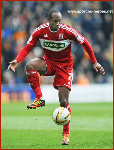 Justin Hoyte - Middlesbrough FC - League Appearances