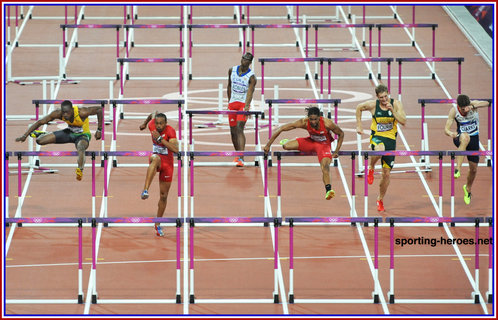 Lawrence CLARKE - Great Britain & N.I. - 2012 Olympic Games 4th. in 110m hurdles.