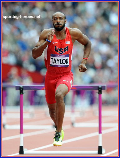 Angelo Taylor - U.S.A. - Fifth at 2012 Olympic Games.