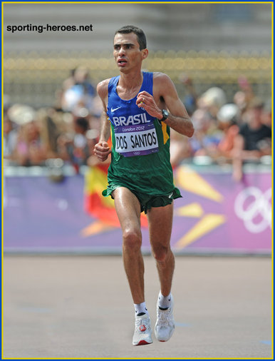 Marilson DOS SANTOS - Brazil - Olympic Games fifth place in 2012 Marathon.