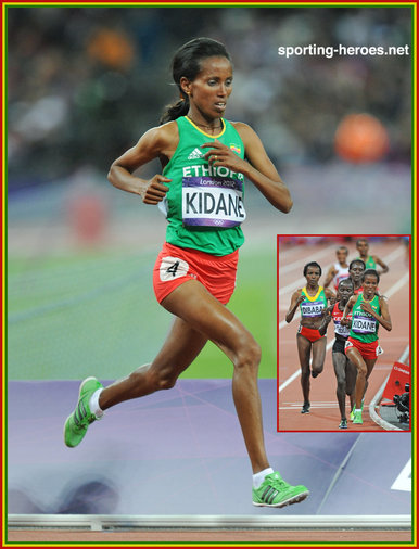 Werknesh Kidane - Ethiopia - 2012 Olympic Games 4th place in 10,000m.