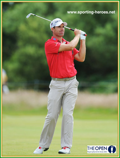 Padraig Harrington - Ireland - 2012 three top twenty finishes in Majors.