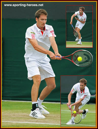 Florian Mayer - Germany - Quarter finalist for the second time at a Grand Slam event.