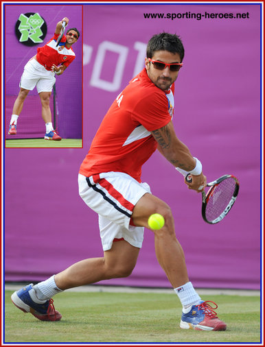 Janko Tipsarevic - Quarter finalist at 2012 US Championship.