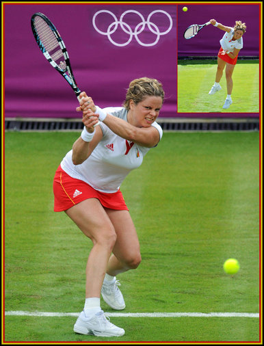 Kim Clijsters - Belgium - Semi finalist at Australian Open 2012.