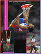 Yarisley SILVA - Cuba - Olympic silver pole vault medal.