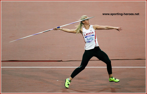 Madara  PALAMEIKA - Latvia - Finalist at 2012 Olympics.