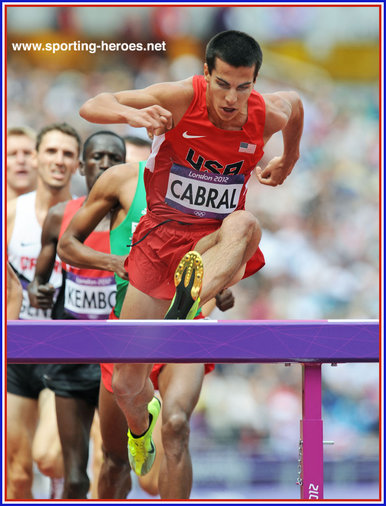 Donald "Donn" GABRAL - U.S.A. - Eight at 2012 Olympics Steeplechase.