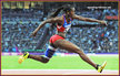 Caterine IBARGUEN - Colombia - Silver medal at Olympic Games.