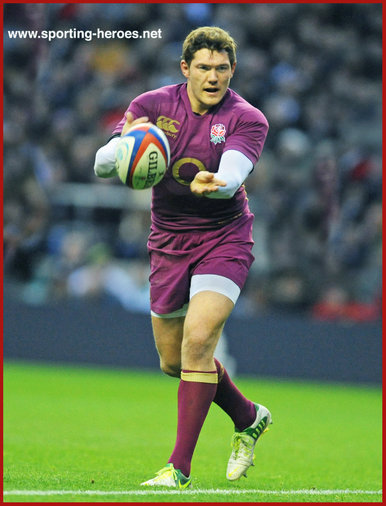 Alex GOODE - England - International Rugby Union Caps.