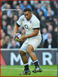 Mako VUNIPOLA - England - International Rugby Union Caps. 2012-2016