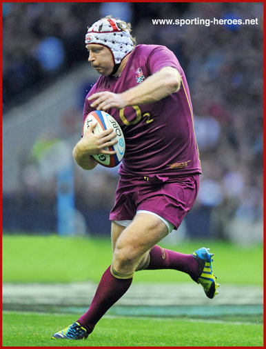 Thomas WALDROM - England - International Rugby Union Caps.