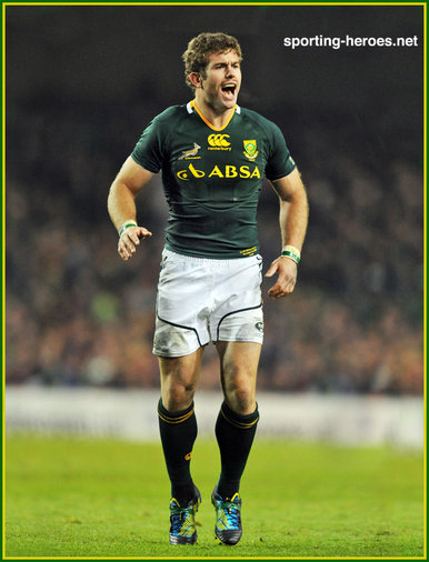 Jaco TAUTE - South Africa - South Africa International rugby union caps.