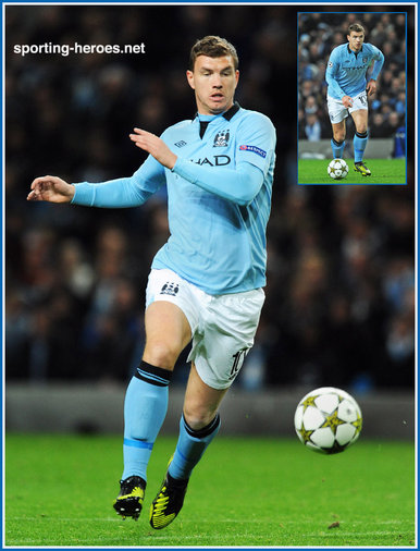 Edin Dzeko - Manchester City - Champions League 2012-13.